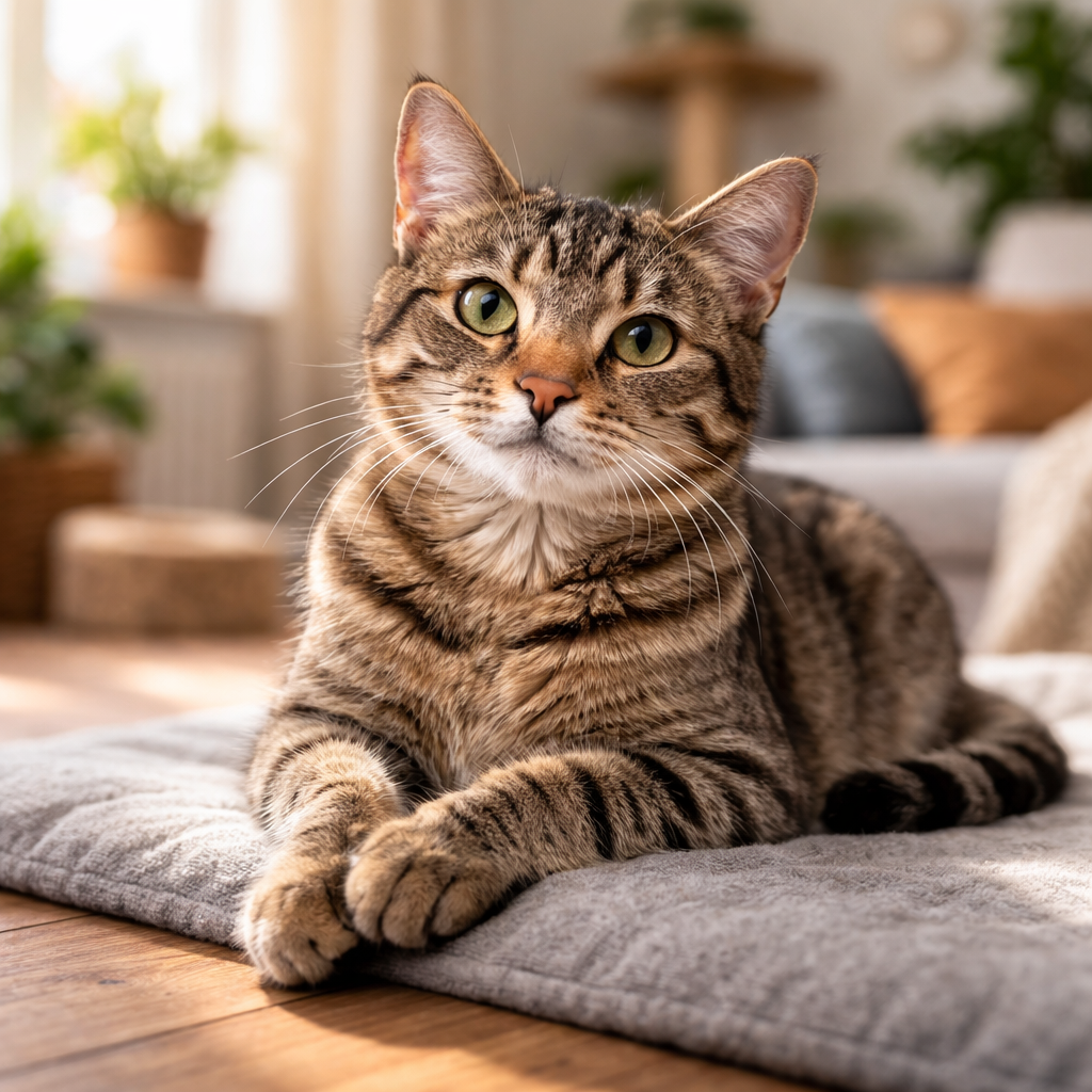 Foto van een Europese Korthaar