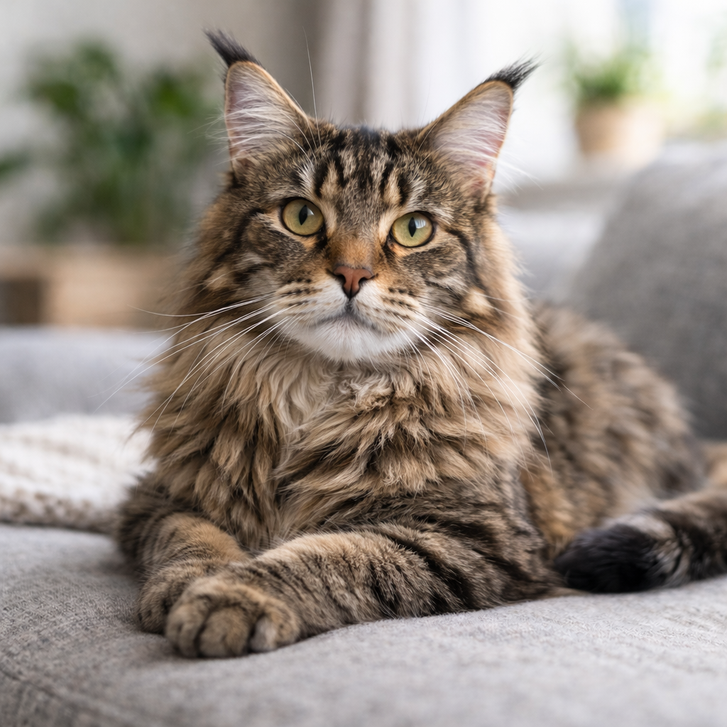Foto van een Maine Coon
